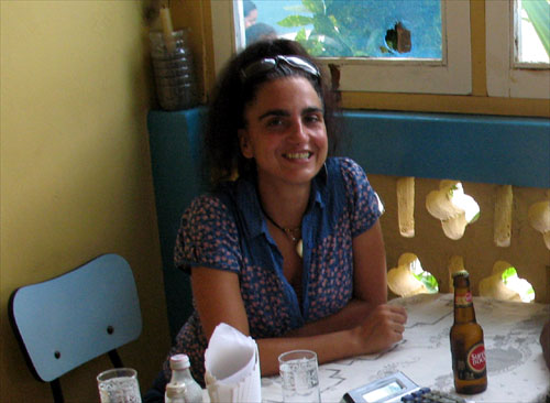 Maria Emilia Gomes de Sousa 2008 auf den Kapverdischen Inseln