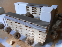 Model Wohnungsbau / Architektur von Maria Emilia Gomes de Sousa