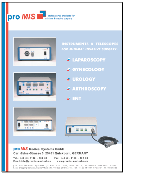Messetafel proMIS Medical Systems